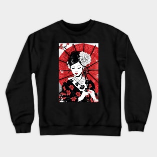 Japan Geisha Crewneck Sweatshirt